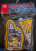 Minnesota Vikings NFL Soft Sports #1 Fan Hand & Pennant Set – Sealed